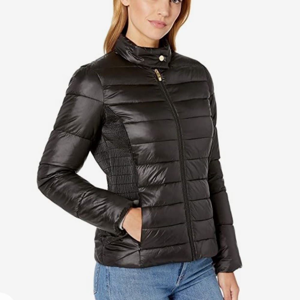 ❌❌❌SOLD❌❌❌Via Spiga moto packable puffer jacket
